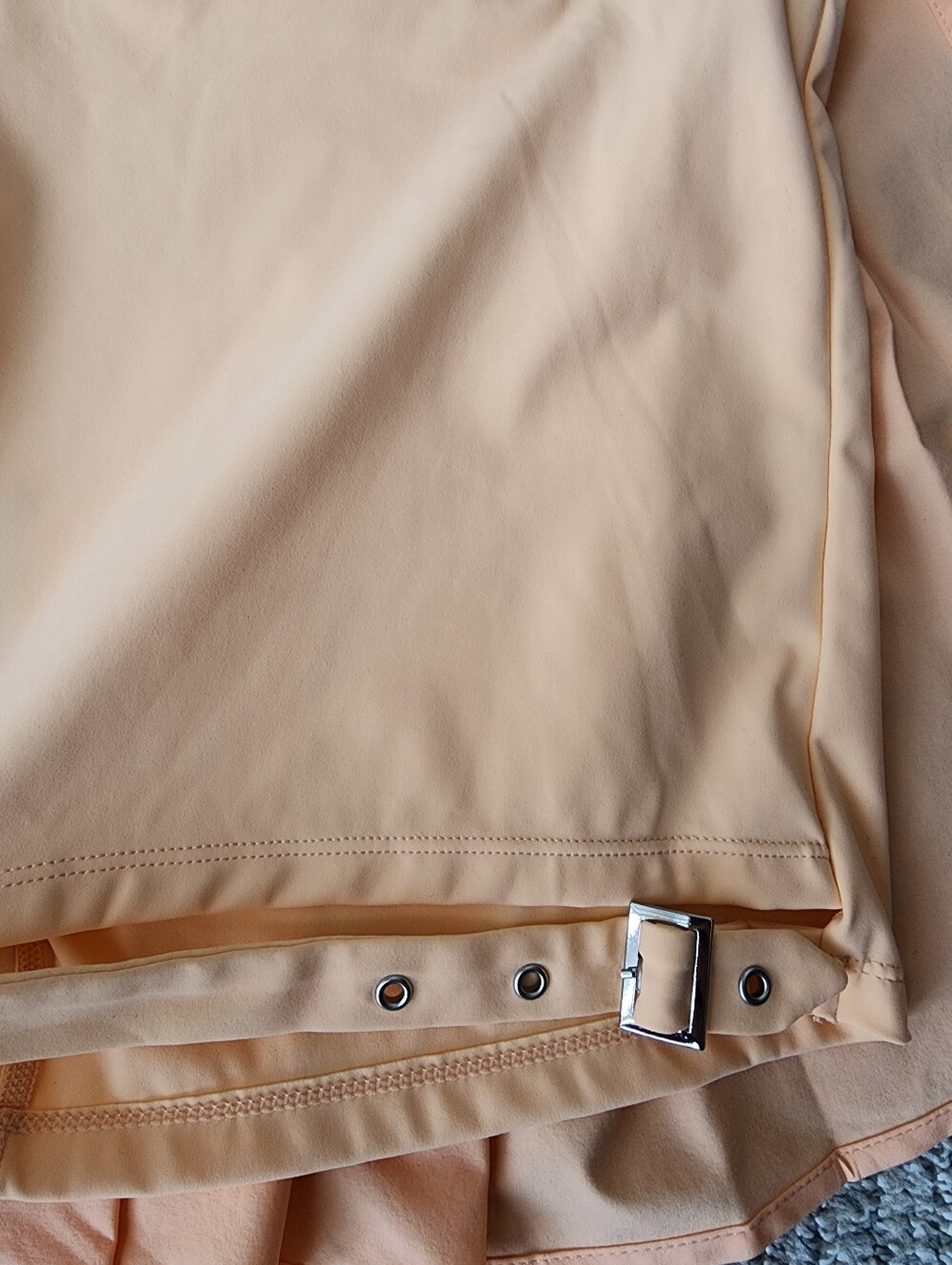 Halara Breezeful™ High Waisted Pleated 2-in-1 Pocket Adjustable Buckle Mini - Picture 12 of 13